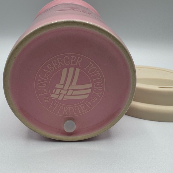 Longaberger | 💗HOH💗 Travel Mug - Picture 5 of 5